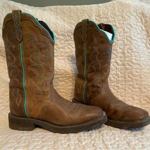 Women’s 10B JUSTIN Western Boots